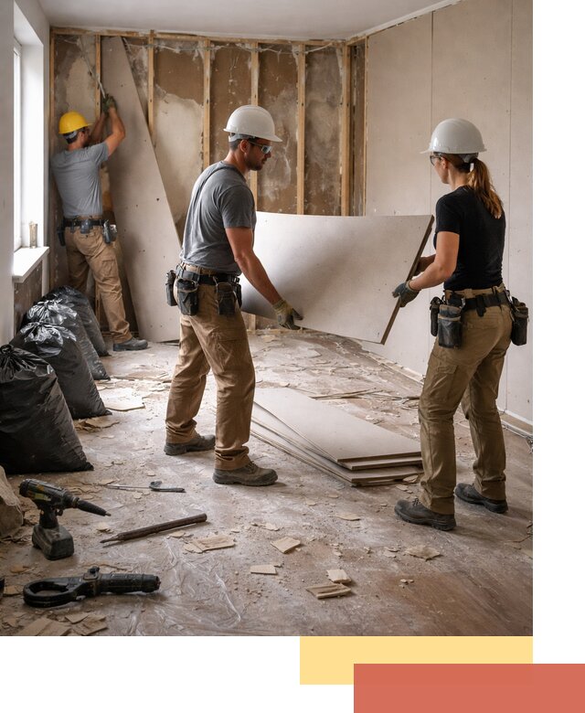 Демонтаж стеновых панелей в ельце быстро и аккуратно