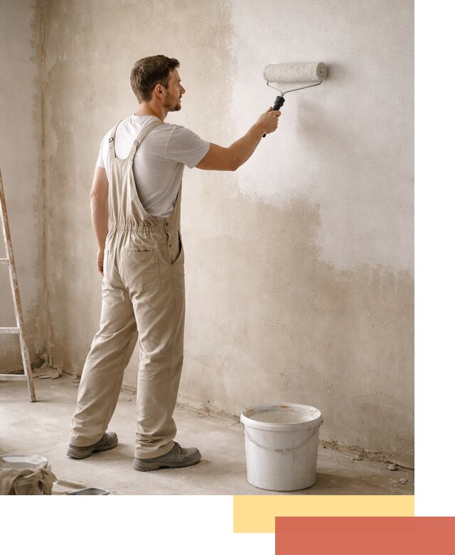 Грунтовка стен под отделку в ельце профессиональным раствором