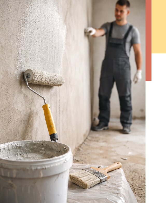 Нанесение бетоноконтакта на стены в ельце от 4313 руб. быстро и недорого | ОТДЕЛОЧНИК-Елц