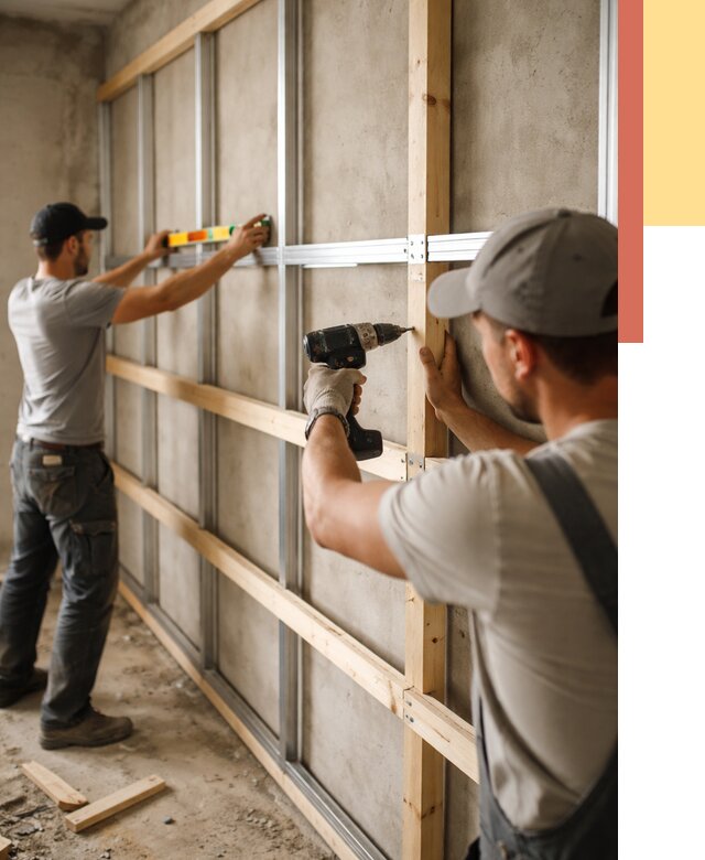 Устройство обрешетки под панели в ельце от 2156 руб. — монтаж под ключ | ОТДЕЛОЧНИК-Елц