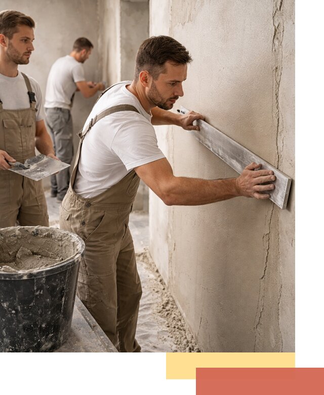 Штукатурка стен без маяков в ельце быстро и качественно