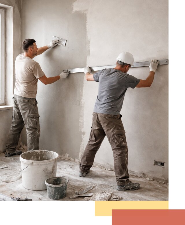 Штукатурка стен под покраску в ельце качественно и быстро