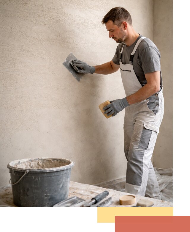 Декоративная штукатурка травертин в ельце для стен и потолков