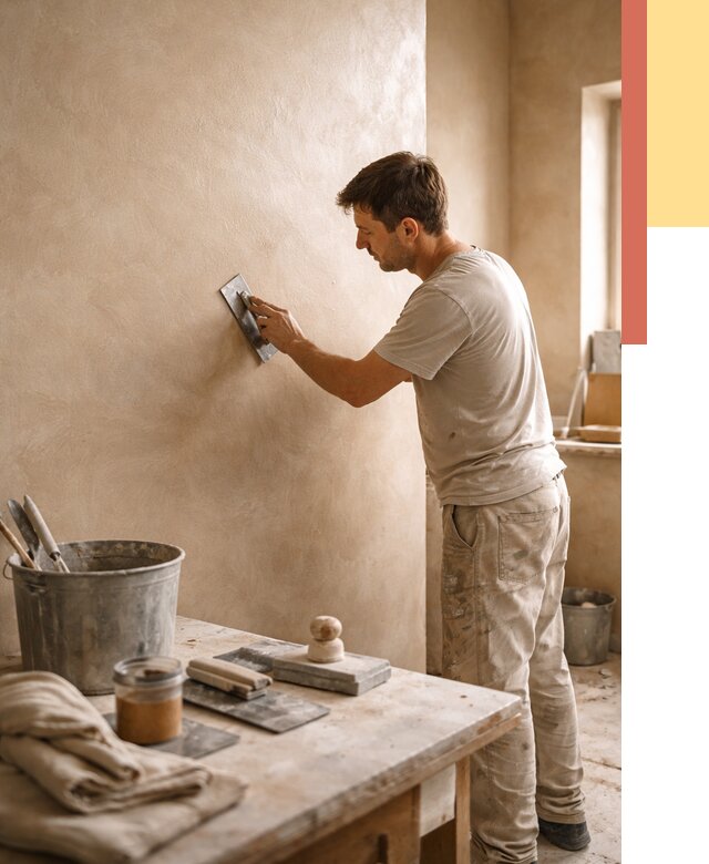 Марокканская штукатурка таделакт в ельце под ключ от 4313 руб. | ОТДЕЛОЧНИК-Елц