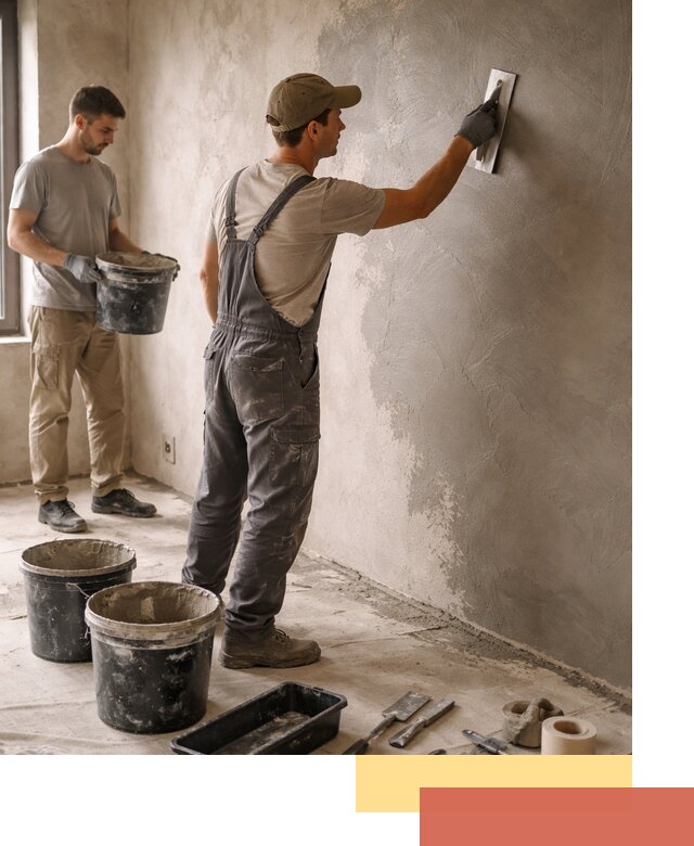Нанесение микроцемента на стены в ельце качественно и быстро