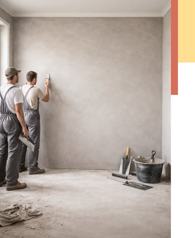 Микробетон на стены в ельце от 1284 руб. — нанесение и отделка | ОТДЕЛОЧНИК-Елц