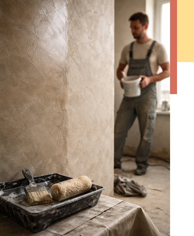 Нанесение воска на штукатурку в ельце от 3594 руб. | Услуги ОТДЕЛОЧНИК-Елц