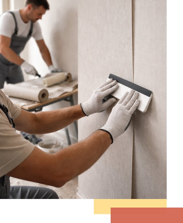 Поклейка обоев под покраску в ельце профессионально и быстро