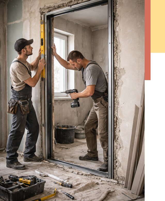 Закладка дверного проема в ельце от 3594 руб. — быстро и недорого | ОТДЕЛОЧНИК-Елц