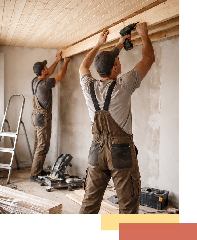 Монтаж потолка из вагонки в ельце профессионально и аккуратно