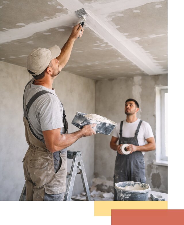 Обработка швов потолка ГКЛ в ельце: качественная заделка и шпатлевка